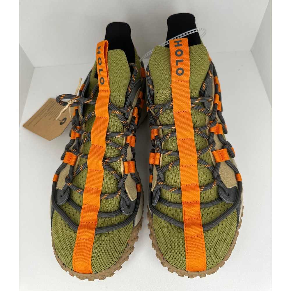 Holo Mens Hiking Sneakers 9.5 Green New Trail Gorpcore Utility Outdoor Trekking - Picture 10 of 10